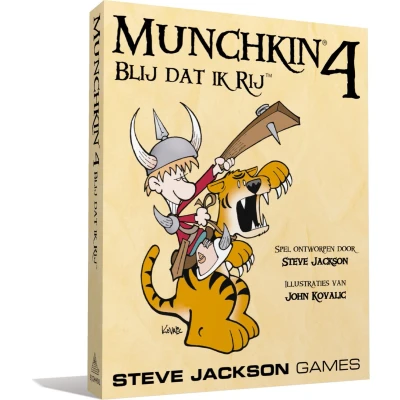 Afbeelding van Munchkin 4 NL Blij Dat Ik Rij