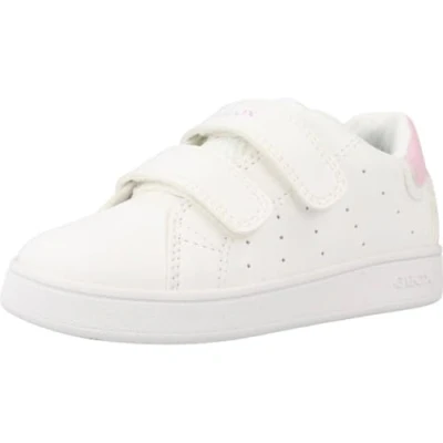 Afbeelding van Geox B Eclyper Girl A Basketbal voor meisjes, Wit Lt Roze