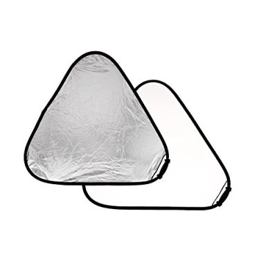 Afbeelding van Manfrotto Trigrip reflectiescherm large 120cm zilver/wit