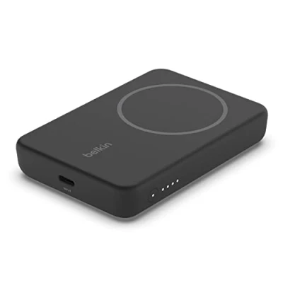 Image de Belkin Powerbank Sans Fil Magnétique 5k Avec Support