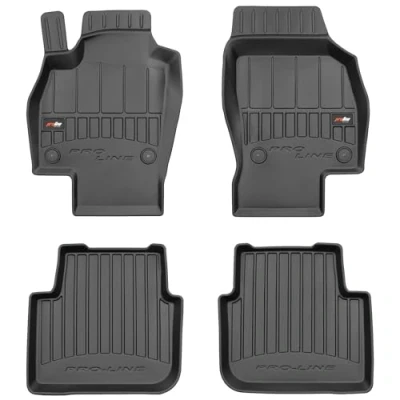 Afbeelding van M MOTOS Rubberen vloermat voor Skoda Scala sinds 2019 verbetert uw reiscomfort met de zwarte antislip 3D automat alle weersomstandigheden, bescherming tegen vuil