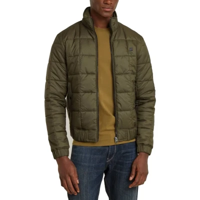 Afbeelding van G STAR Meefic Quilted Winterjas, Heren, Maat: Large, Shadow olive