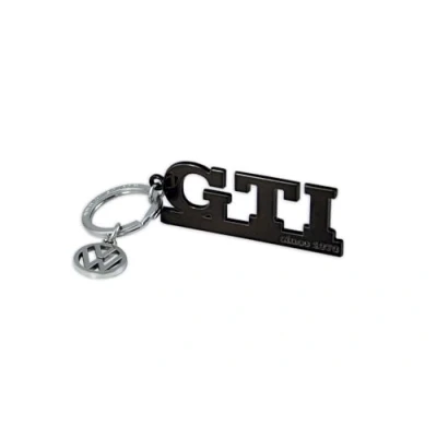 Afbeelding van VW GTI Sleutelhanger met Bedel zwart