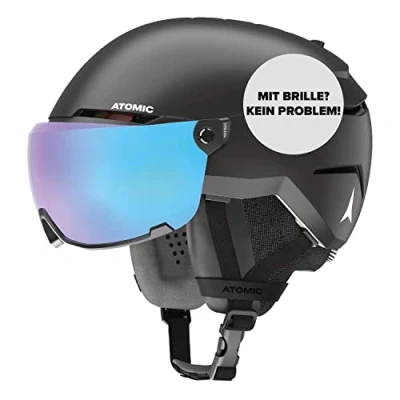 Afbeelding van Savor Visor Stereo Skihelm Black 990 55 59 Zwart Skihelmen