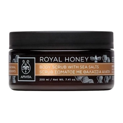 Afbeelding van Apivita Peeling Soin du corps Miel royal Gommage corporel au sel de mer
