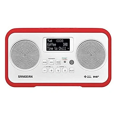 Image de Sangean Dpr 77 Radio Numérique Dab Rouge