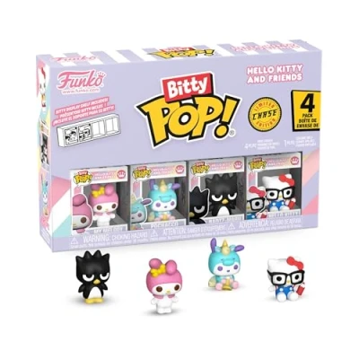 Image de Pack de 4 Figurines Funko Bitty Pop Hello Kitty and Friends My Melody
