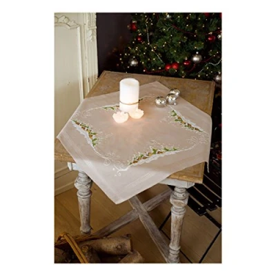 Afbeelding van Vervaco Tafelkleed Winterdorpje borduren (pakket) PN 0150398