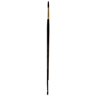 Afbeelding van Winsor &amp; Newton Galeria Acrylverf Penseel ronde vorm lange steel No. 8 kwast 4,9mm