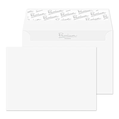 Afbeelding van Blake Premium Business 21882 enveloppen, zelfklevend, C6, 114 x 162 mm, 120 g/m², 500 stuks, ijswit