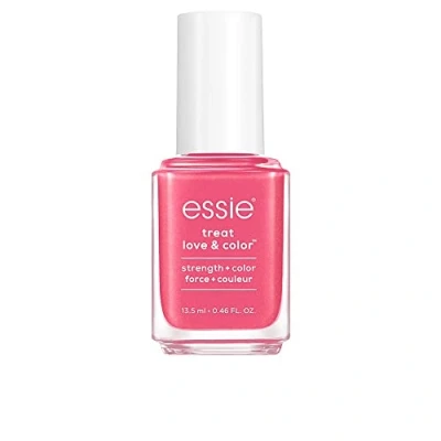 Afbeelding van essie TREAT LOVE &amp; COLOR™ 162 punch it up roze shimmer nagelverharder met calcium camellia extract 13,5 ml