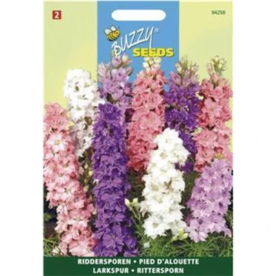 Afbeelding van Delphinium Ajacis Hyacinthbloemig Gemengd Buzzy