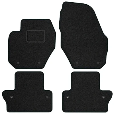 Afbeelding van M MOTOS Standaard velours automatten voor Volvo V60 I 2010 2018 Standaard, Geweven, Zwart Ontdek nieuw rijcomfort met een set je tapijt