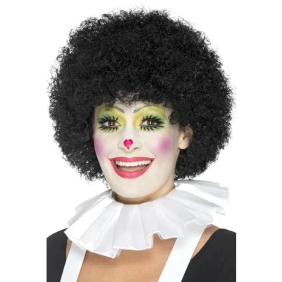 Afbeelding van SMIFFY&#039;S Witte clown kraag voor volwassenen