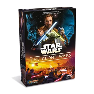 Afbeelding van Asmodee Star Wars: The Clone Wars Pandemic Tafelspel, 1 5 spelers, 14+ jaar, editie in het Italiaans