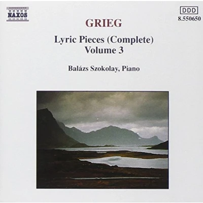 Afbeelding van Grieg: Lyric Pieces Vol 3 / Balasz Szokolay