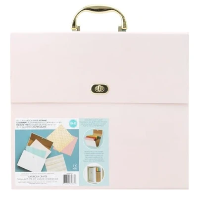 Afbeelding van We R Makers Accordion dossiermap 30,5x30,5cm Roze
