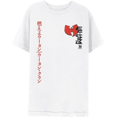Afbeelding van WuTang Clan Swords Heren T shirt L Wit