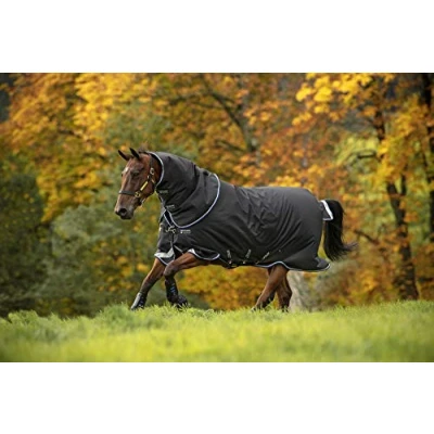 Afbeelding van Amigo Turnout Medium Bravo 12 Plus 250g Black Blue 155/206