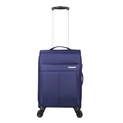 Afbeelding van Decent D Upright Trolley 55 dark blue Zachte koffer