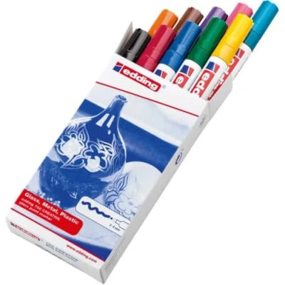 Image de edding Marqueurs à peinture brillante 10 pcs Multicolore 750