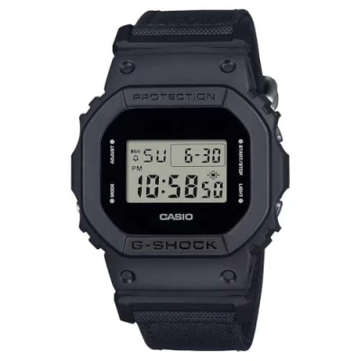 Afbeelding van G SHOCK Utility Cordura Digitaal horloge, Heren, Maat: One Size, Black