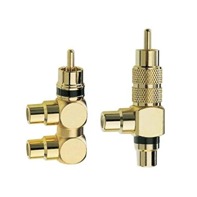 Afbeelding van PREMIUM RCA ADAPTER F ADAPTER; &amp;GT; 2 X (F)