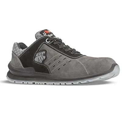 Afbeelding van U Power Veiligheidsschoenen laag CARLOS S1P SRC Flat Out Power, grijs.