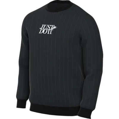 Afbeelding van Nike Sportswear CLUB CREW Sweater, Heren, Maat: Medium, Black/white
