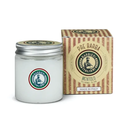 Afbeelding van BARBIERI ITALIANI Pre Shave Cream Menthol 75ml