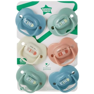 Afbeelding van Fopspeen Tommee Tippee 6 Stuks