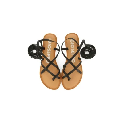 Afbeelding van Gioseppo Lussat Teensandalen, Dames, Maat: 36, Black Leer