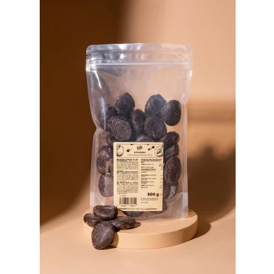 Afbeelding van KoRo Abrikozen in pure chocolade 500 g