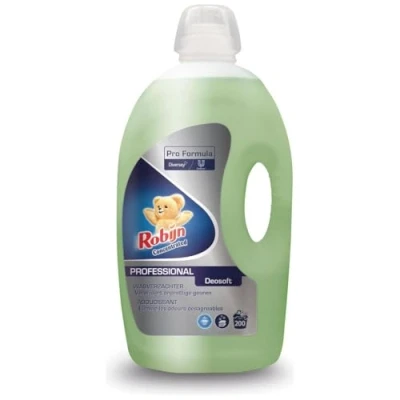 Afbeelding van Robijn Wasverzachter Deo Soft, 200 Wasbeurten, Flacon Van 5 Liter