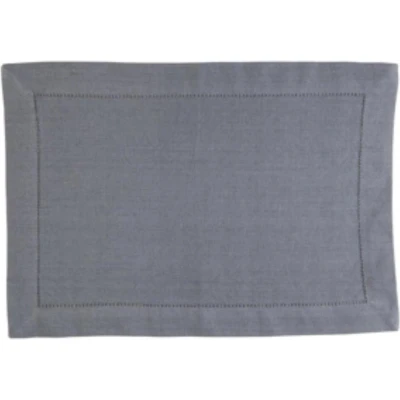 Afbeelding van Linen&amp;More Placemats 35x50 cm 4 Stuks Indi Grey