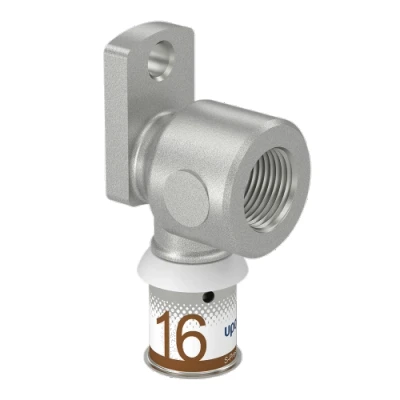 Afbeelding van Uponor muurplaat GEMINI Ø16x1/2 binnendraad messing 1070665