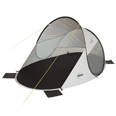 Afbeelding van High Peak Calobra 80 Pop Up Beach Shelter Aluminium/Donkergrijs