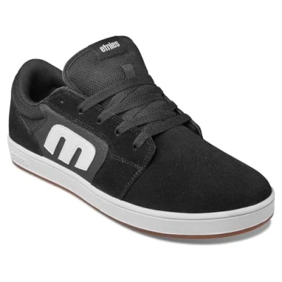 Afbeelding van Etnies Cresta Sneakers laag, Heren, Maat: 41.5, Black/white Leer en textiel