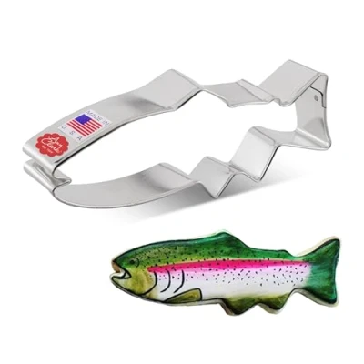 Afbeelding van Ann Clark Cookie Cutters uitsteekvorm vis 14 cm