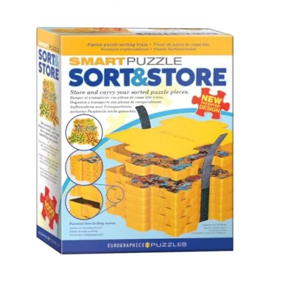 Afbeelding van puzzel sorteerbakjes Eurographics Smart Puzzle Sort &amp; Store