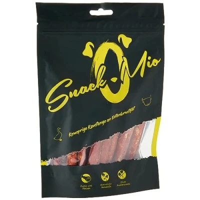 Afbeelding van SnackOMio Knapperig kauwstokje aan eendenborstfilet Premium kauwsnack voor honden, 200g