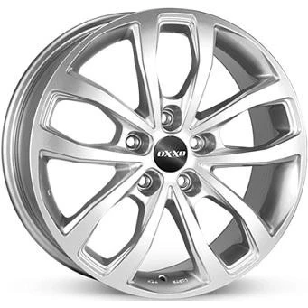 Afbeelding van OXXO 5 gat 17duim 120mm lichtmetalen Velg HYPERION briljant zilver geschilderd OX11 701756 V4 07