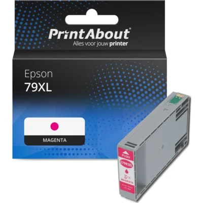 Afbeelding van Huismerk Epson 79XL (T79034010) Inktcartridge Magenta Hoge capaciteit