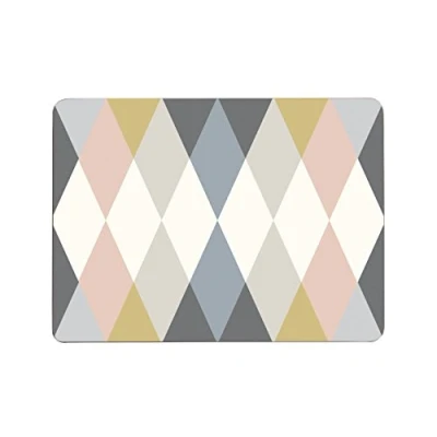 Image de Set de Table Design en Liège Stratifié Multicolore Arlequin 4