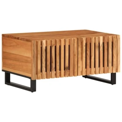 Afbeelding van Salontafel 80x51x40 cm massief acaciahout