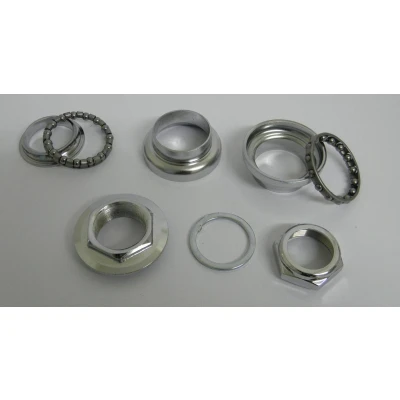 Afbeelding van Balhoofdset 1&quot; met draad zilver