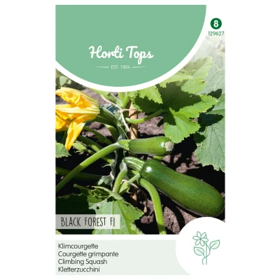 Afbeelding van HT Courgette Black Forest F1 (klimmend) Hortitops
