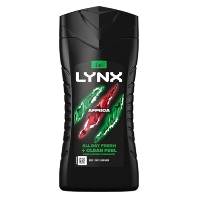 Afbeelding van Lynx Africa Douchegel 6 x 225 ml Voordeelverpakking