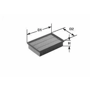 Afbeelding van CLEAN Filter MA1091 Luchtfilter 59mm insert