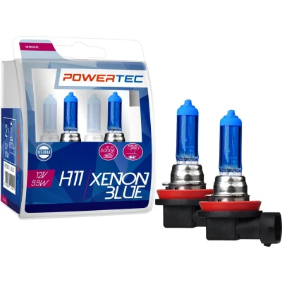 Afbeelding van Powertec H11 12V Xenon Blue Set